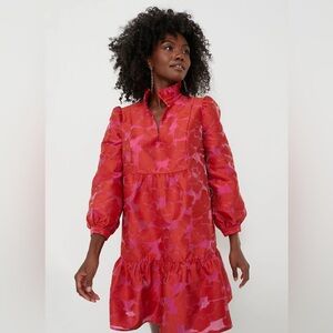 Red Fil Coupe Palmerston Dress - worn once